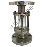 Vanne à boisseau sphérique manuelle de sécurité à 3 voies avec jauge tubulaire pour eau de qualité alimentaire, raccord à pince A3304 304L 316 316L Fibre de verre