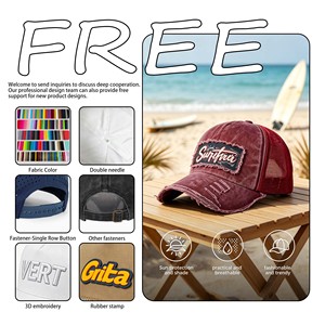 <b>Vintage</b> Baseball <b>Caps</b> 100% Cotton Custom Logo Unisex Adjustable Four Seasons Fashion Sporty Casual Promotional Hats <b>Caps</b> - Product Image 2