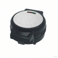 Machine à gaufres électrique mini 3-en-1 détachable en acier inoxydable de 6,29 pouces, personnalisée, 600W, pour biscuits et beignets en forme de dessin animé