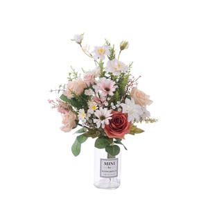 CallaFloral Bouquet de roses artificielles à tenir à la main Décorations de mariage CF01448 - Product Image 5