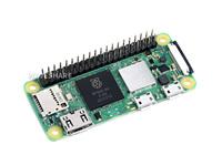 Misuxin Original Raspberry Pi Zero 2 WH, CPU Quad-Core 1GHz, 512 Mo de RAM, WiFi, BLE4.2 ,RP3A0