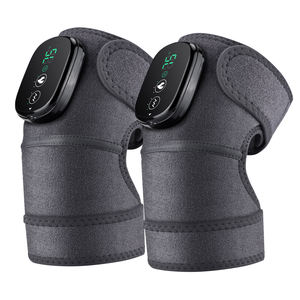 Alat Pijat Lutut Nirkabel Dengan Getaran Panas dan Lampu Merah, Bantalan Pemanas Portabel Isi Ulang atau Relaksasi Otot, Hadiah Terbaik - Product Image 1