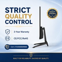 Moniteur professionnel série 27, logo personnalisé, fréquence de rafraîchissement 75Hz/144Hz, dalle VA, écran large sans bordure pour jeux PC