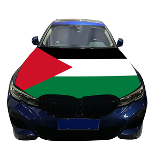 Funda para Capó de Coche con Bandera de Palestina, Funda para Motor de Coche con Bandera, Funda para Capó de Motor de Coche Personalizada al por Mayor, Resistente al Desgaste y Duradera - Product Image 5