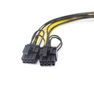 Solid Factory Hersteller Gpus 8-polige Buchse Pci Express auf 2 x Pcie 8 (6 2) Pin Stecker 18 AWG Kabel - Product Image 5