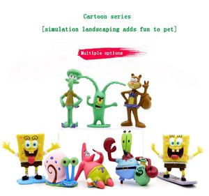 Offre Spéciale achats en gros résine <span class=keywords><strong>aquarium</strong></span> ornements d'<span class=keywords><strong>aquarium</strong></span> ananas pieuvre frères décoration pour poisson nager - Product Image 4