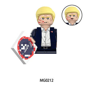 Figura de Freddie Mercury de <span class=keywords><strong>MG</strong></span> Queen, Mini Figura de Estrella de Rock, Bloques de Construcción, Ladrillos, Juguetes Educativos para Niños - Product Image 2