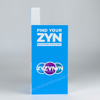 RAY YI Présentoir lumineux LED à 3 niveaux personnalisé pour sachets de nicotine et snus – Offre spéciale