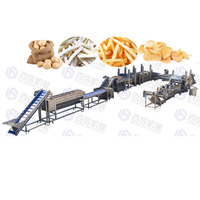 Assurance qualité 50-3000 kg/H frites frites frites faisant la Machine friture ligne de Production équipement automatique