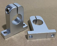 Support de base fixe vertical en aluminium, support conique inversé pour l'assemblage de machines d'impression à tige optique