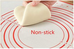 Tapis de pâtisserie en silicone épais LA, antiadhésif, avec mesures, pour fondant, pâte à rouler, doublure de four, tapis pour croûte de tarte - Product Image 4
