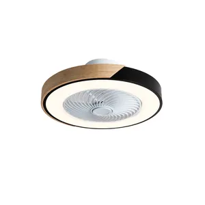 New design of bedroom ceiling fan lamp Abs blade dimming ceiling fan