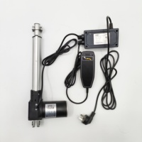 Lève-charge électrique 12V à course de 18 pouces, force de levage 6000N (1320 lbs) pour applications médicales, automobiles, industrielles et machines