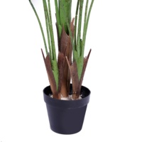 Palmier artificiel en plastique, palmier Areca tropical, toucher naturel, verdure pour la décoration intérieure, 120-200 cm