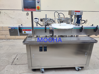 Machine de remplissage, bouchage et capsulage automatique de flacons de 10 ml Alibaba pour gouttes nasales, gouttes oculaires, cosmétiques et huiles essentielles