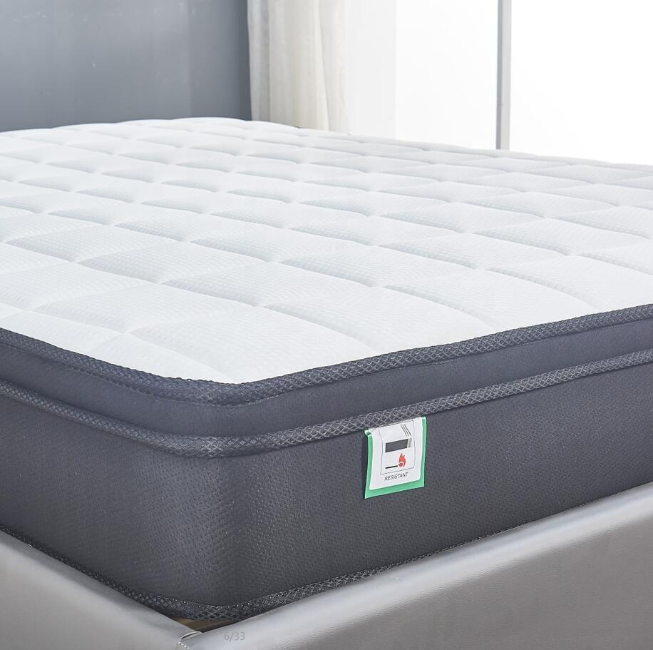 Матрас диаметром 10 дюймов в вакуумной упаковке, Одноместный, полноразмерный, Королевский, Королевский