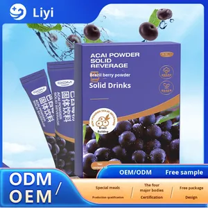Yabani Acai Meyvesi ve Sebze Lif Tozu OEM Öğün Yerine Geçen Diyet Lif Saf Meyve Tozu Etiket Desteği Sınır Ötesi Satış - Product Image 2