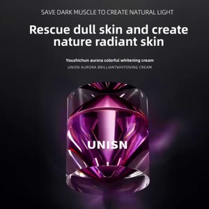 Crème éclaircissante anti-taches Youzhi Pure Aurora, colorée, pour estomper les taches, éclaircir le teint, hydrater et nourrir la peau du visage - Product Image 2