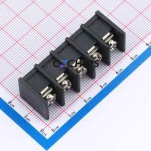 BX-DG10-9.5-5P Barrier Terminal Block Through hole Component (THT),P=9.5mm Connector - Product Image 1