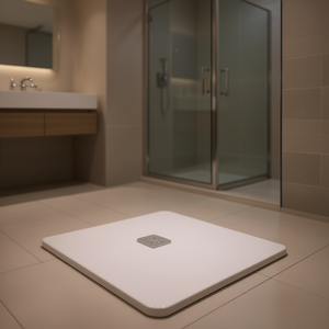 Plato de Ducha Emotion Line Serenity Rectangular 90 x 190 cm Gris 7035 - Product Image 3