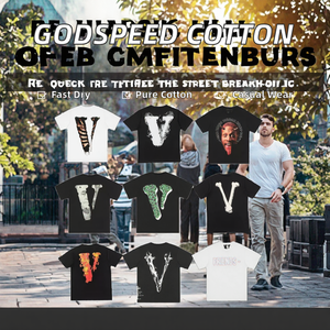 Godspeed Wholesale 100% Coton Haute Qualité Nouveau X Legends Never Die Big V Sweat-shirt Polaire Homme Teint en Pièce Séchage Rapide Respirant Uni - Product Image 2