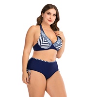L-4XL d'usine Offre Spéciale femmes maillots de bain été et maillots de bain maillots de bain Bikini Bikinis imprimer OEM Service adultes grande taille deux pièces