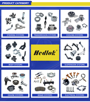 مضخة مياه HEDLOK 21010-VB025 WPN-125 GWP4064 لمحرك نيسان باترول Y61 TB45E