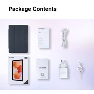 Tablette PC DOOGEE T10 Pro 10,1 pouces, 15 Go + 256 Go, Android 13 Unisoc T606 Octa Core, version mondiale avec <span class=keywords><strong>Google</strong></span> <span class=keywords><strong>Play</strong></span> - Product Image 6