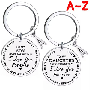 En 2025, j'ai <span class=keywords><strong>acheté</strong></span> un porte-clés en métal avec 26 lettres pour mon fils pour son anniversaire, sa remise de diplôme et la Saint-Valentin. - Product Image 2