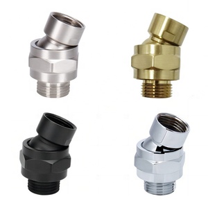 Nzman vòi hoa sen đầu xoay bóng Bộ chuyển đổi, đồng thau có thể điều chỉnh vòi hoa sen cánh tay kết nối, phổ tắm thành phần vòi hoa sen cánh tay mở rộng - Product Image 6