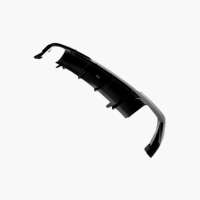 Diffuseur arrière inférieur noir brillant ABS pour SEAT Leon Cupra ST Estate MK3 5 5F 2017 2019