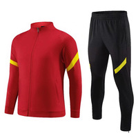 Vêtements d'équipe de jeu d'hiver à manches longues pour hommes maillot d'entraînement de football à planche légère uniforme pour enfants vêtements de football imprimés