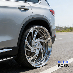 Rines de Auto Forjados en Cromo Personalizados de 18 19 20 21 22 <span class=keywords><strong>23</strong></span> 24 Pulgadas, Ruedas de Aluminio Forjado de Plato Profundo para Jeep Wrangler Dodge Charger - Product Image 5