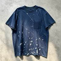 T-shirt Homme Vintage Délavé et Vieilli, Impression DTG Personnalisée Grande Taille, Fabrication Haut de Gamme