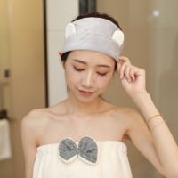 Bandeau élastique personnalisé avec logo, motif animal (oreilles de chat) pour enfants, accessoires de mode