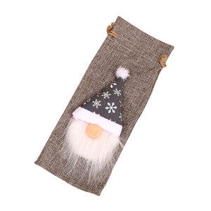 New Christmas home decorations: wine bottle sleeves, new wine bottle <b>covers</b>, <b>dining</b> <b>table</b> and home decor items. - Product Image 5