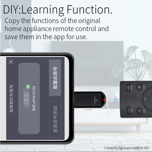 Mini Téléphone Mobile Télécommande Infrarouge pour Climatisation Télévision - Product Image 2