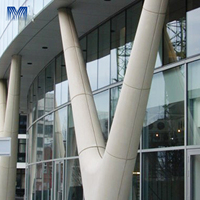 Panneaux muraux en métal sculpté de haute qualité pour l'extérieur des bâtiments, résistants aux intempéries, panneaux de façade en aluminium courbés et imperméables