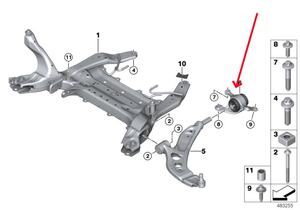 X1เพลาหน้าซ้ายและขวาช่วงล่างรถยนต์สำหรับ BMW 12 Series X2 31126882844 31126882843 - Product Image 6
