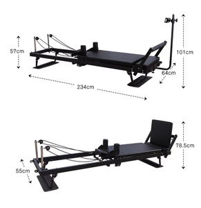 CHIFORY New Portable Foldable <b>Reformer</b> <b>Pilates</b> Machine Bracket <b>Pilates</b> <b>Reformer</b> Equipment for <b>Pilates</b> Studio - Product Image 6