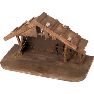 Crèche miniature Bern, artisanat, 39 x 18,5 x 20,5 cm, pour figurines de 9 à 11 cm, modèle 9006935220223 - Product Image 1