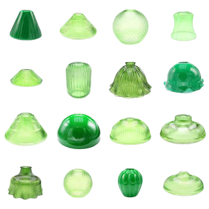 LED Light Spare Part Special Shape Table Chandelier Pendant Light Glass Lampshade - Product Image 2