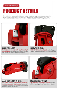 Phá hủy đường sắt theo dõi thủy lực đường sắt cắt - Product Image 4