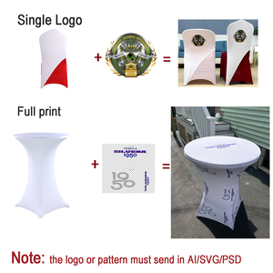 Custom <strong>Half</strong> <strong>Chair</strong> <strong>Covers</strong> <strong>Chair</strong> Sashes Bands/Hood/Hat for Event Wedding Party AD Decoration - Product Image 3