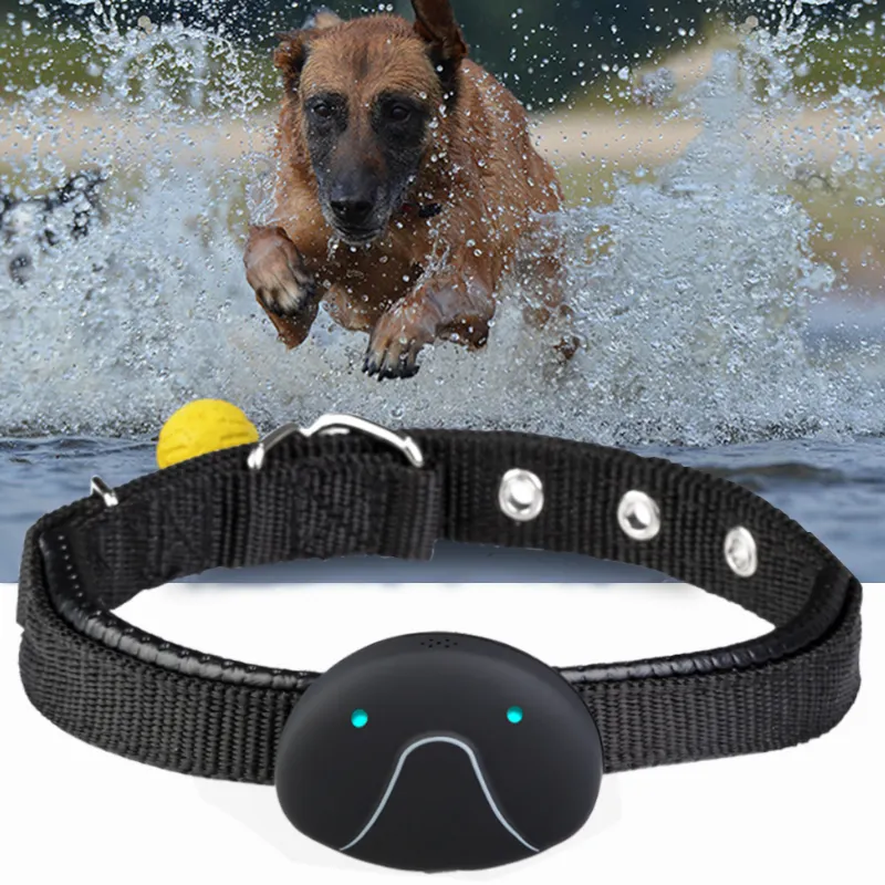 Rastreador gps para cachorro, rastreador giratório para cachorros e gatos de estimação