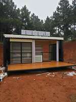Maßgefertigter Vorgefertigter Container-Shop Tragbarer Einzelhandels-Kiosk Erweiterbarer Container-Laden für Outdoor-Verkaufsstände Villa-Nutzung Modern