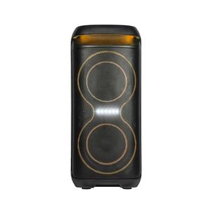 2024 nuevo <span class=keywords><strong>altavoz</strong></span> de <span class=keywords><strong>torre</strong></span> de sonido de diente azul de fiesta de Teatro de alta potencia de 6,5 "con batería recargable caja de madera 100W - Product Image 1