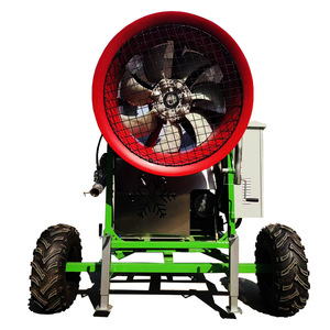 Máquina para Hacer Nieve Grande, Modelo 70 Luxury, con Motor, Color Verde, para Uso en Estaciones de Esquí - Product Image 4