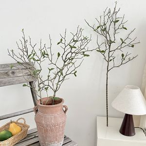 Ramas de Árbol Artificiales Yasunobu de 30cm-100cm, Flores de Plástico Verdes para Decoración del Hogar y Accesorios de Fotografía - Product Image 1