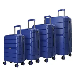 Satılık ucuz seyahat arabası valiz PP büyük kapasiteli seyahat valizleri